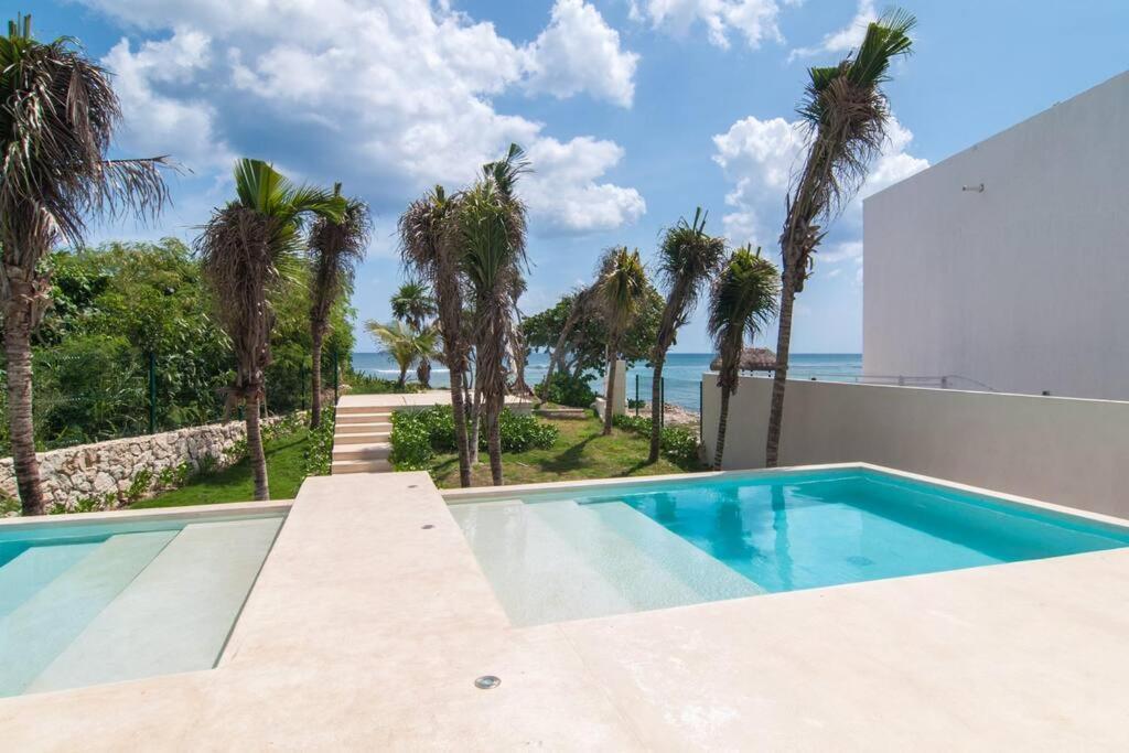 Ground Level Garden Condo At Akumal South By Tao Santamar Exteriér fotografie