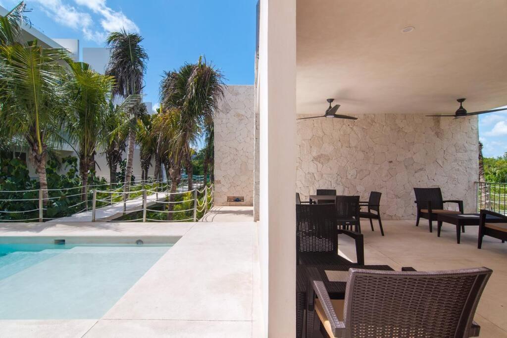Ground Level Garden Condo At Akumal South By Tao Santamar Exteriér fotografie