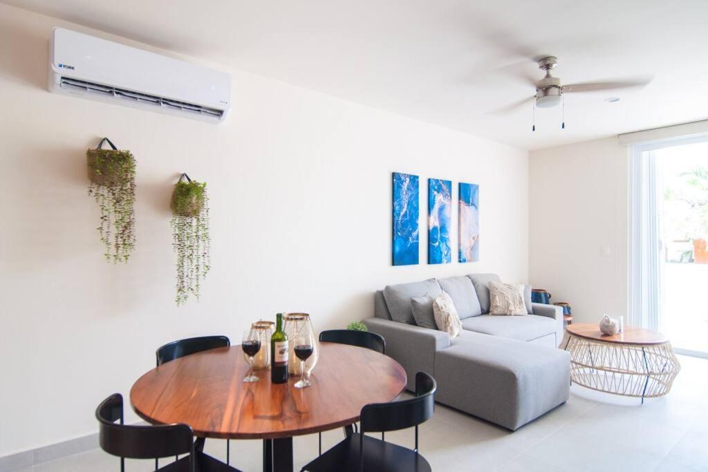 Ground Level Garden Condo At Akumal South By Tao Santamar Exteriér fotografie