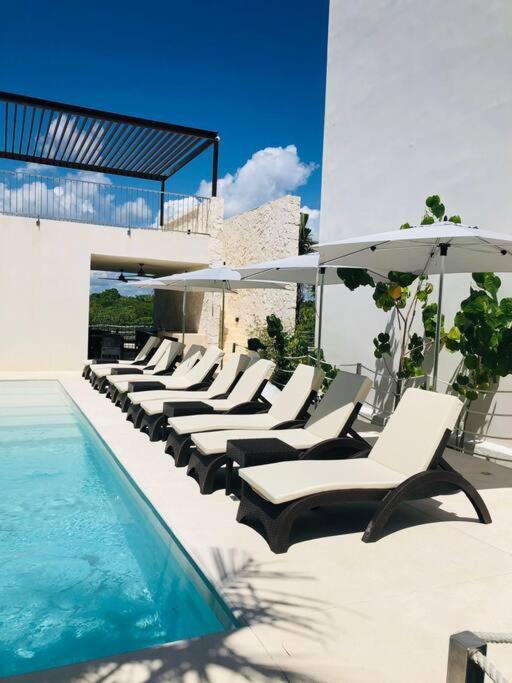 Ground Level Garden Condo At Akumal South By Tao Santamar Exteriér fotografie