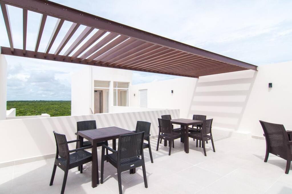 Ground Level Garden Condo At Akumal South By Tao Santamar Exteriér fotografie